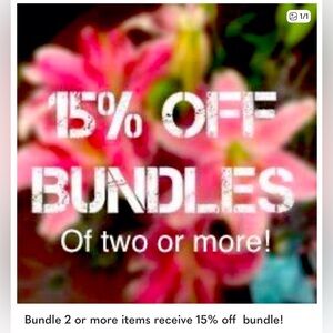 Bundle two or more and save!